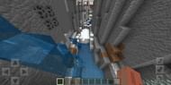 A ravine at spawn (Image via Minecraft)